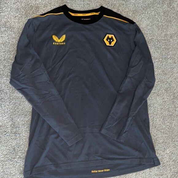 Castore Gray and Gold Men's Jersey - Picture 1 of 5